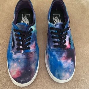 VANS Space Galaxy Sneakers - Unisex (W-8.5  M-7)